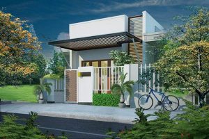 Xây nhà cấp 4 có gác lửng