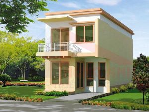 mẫu nhà 2 tầng đẹp ở nông thôn 2020