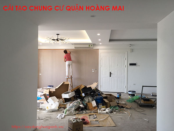 dịch vụ cải tạo chung cư quận Hoàng Mai