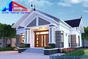 cải tạo nhà cấp 4 thành nhà mái thái