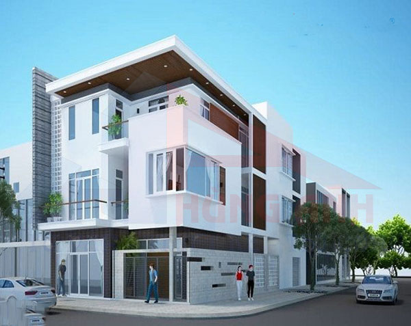 Mẫu thiết kế nhà phố 3 tầng 2 mặt tiền đẹp nhất TPHCM | KAV
