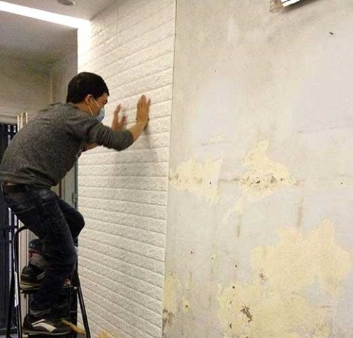 xốp dán tường