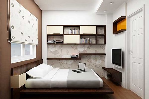 thiết kế phòng ngủ nhỏ hiện đại