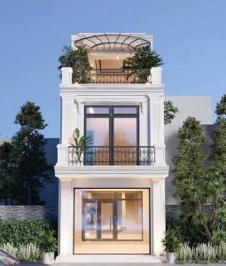 thiết kế nhà ống 2 tầng nông thôn