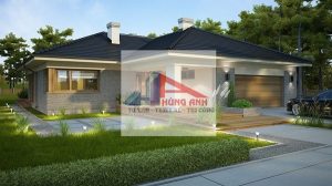 thiết kế nhà vườn cấp 4