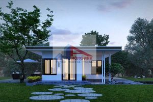 thiết kế nhà vườn cấp 4