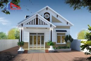 nhà cấp 4 2 phòng ngủ