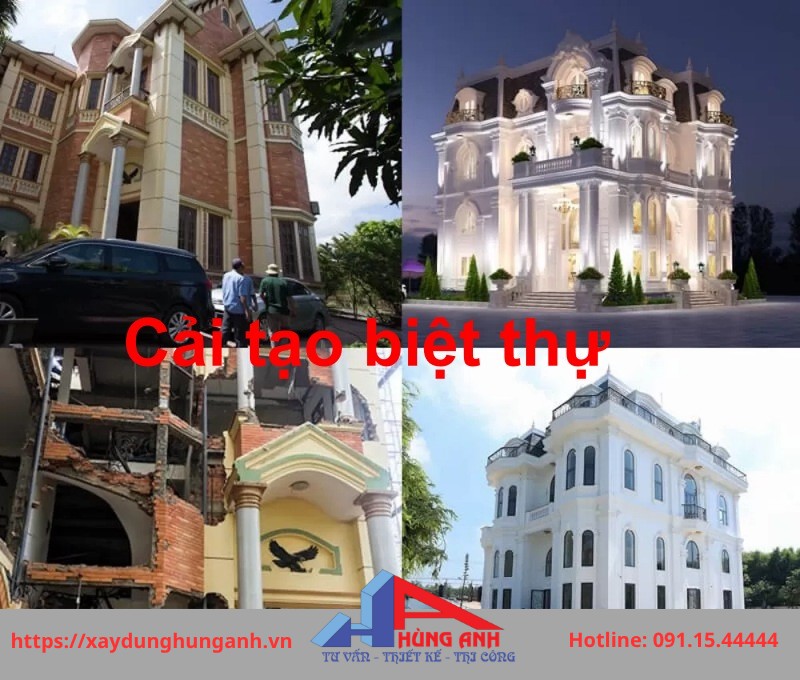 cải tạo biệt thự