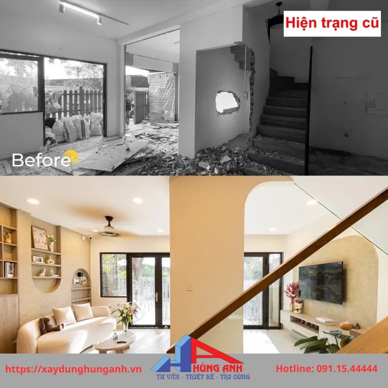 cải tạo nhà phố