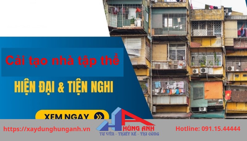 cải tạo nhà tập thể