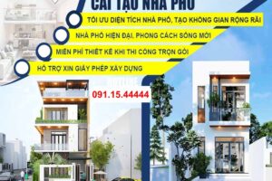Giải pháp cải tạo nhà phố tại Hà Nội tối ưu nhất