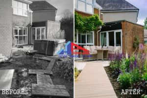 Cải tạo nhà vườn cũ