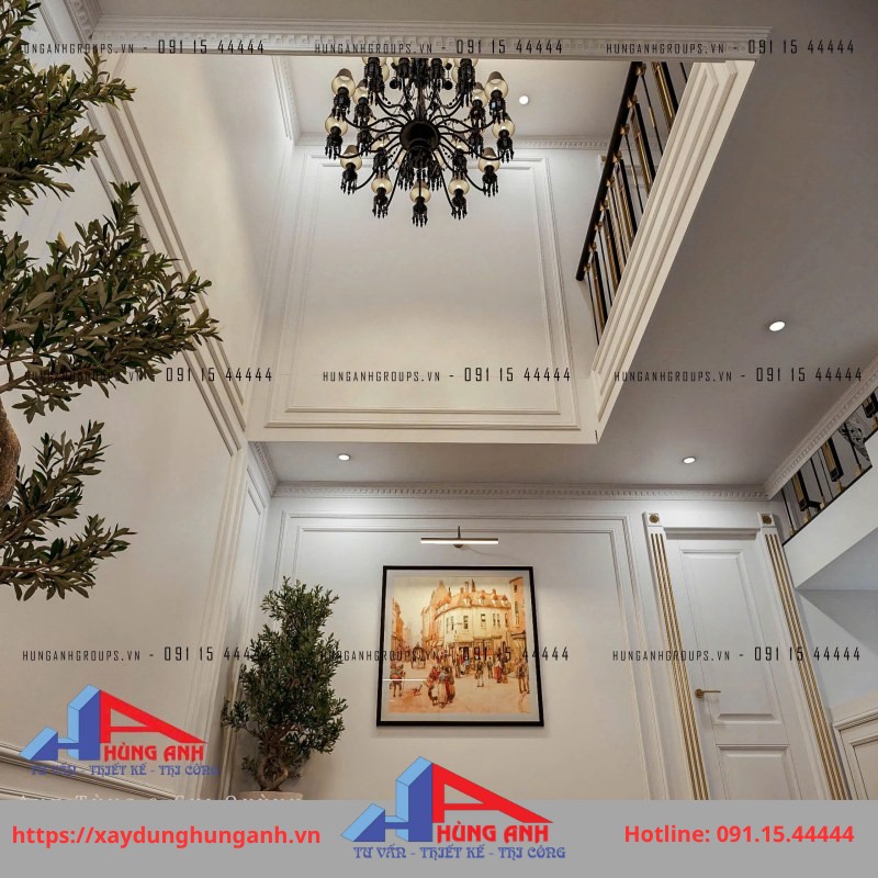 thiết kế giếng trời và đối lưu không khí