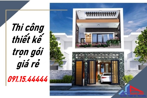 Thiết kế nhà ống trọn gói