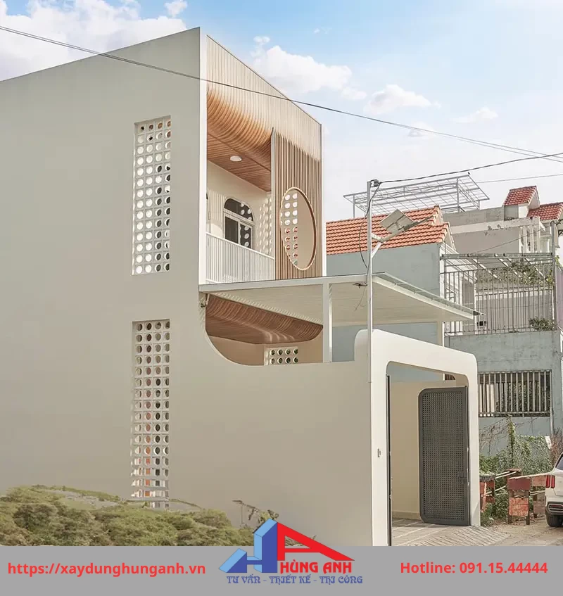 nhà ống hiện đại tối giản