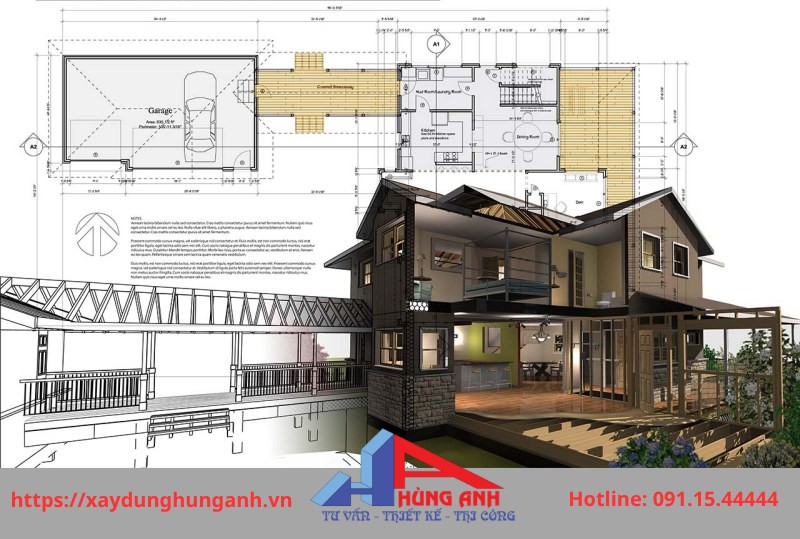 thiết kế nhà hùng anh