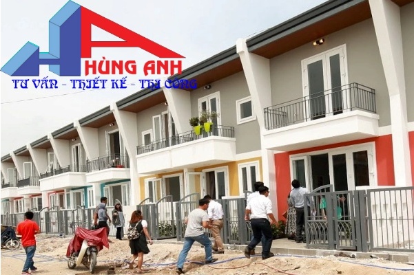 mẫu nhà liền kề tối giản