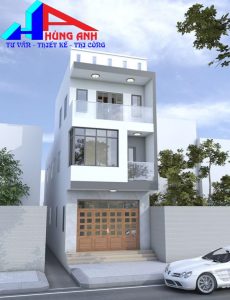 xây nhà ống 3 tầng