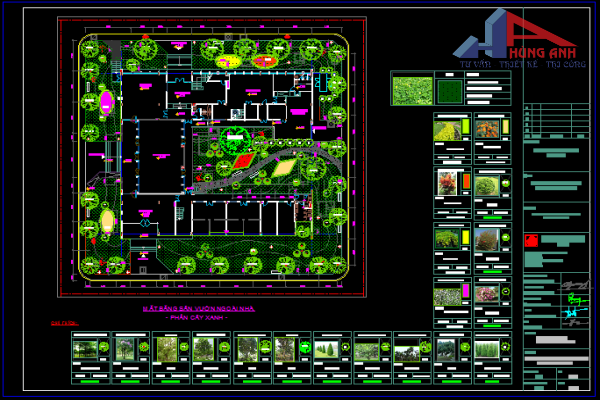 bản vẽ thiết kế cảnh quan