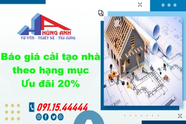 Báo giá cải tại nhà