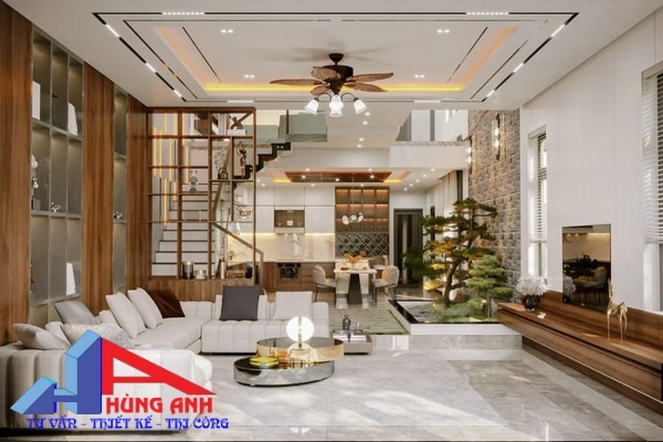 thi công nội thất phòng khách