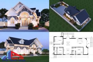 nhà sân vườn cấp 4