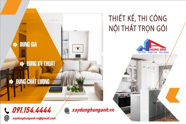 thiết kế nội thất trọn gói 