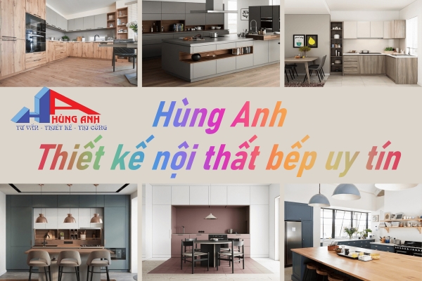 Thiết kế nội thất bếp đẹp sang trọng