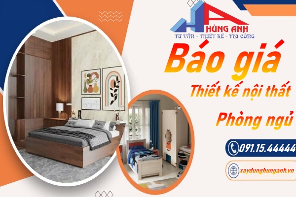 Báo giá thiết kế nội thất phòng ngủ