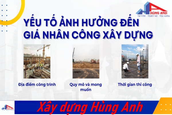 yêu tố ảnh hưởng đến giá nhân công