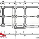 bản vẽ móng băng 1 phương