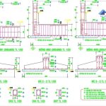 Bản vẽ móng băng 2 phương