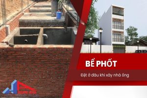 Bể phốt nên đặt ở đâu trong nhà ống để thu tài lộc