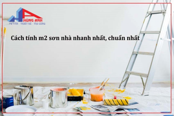 cách tính diện tích sơn tường theo m2 