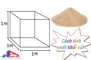 Cách tính mét khối cát đơn giản chuẩn xác đến từng hạt