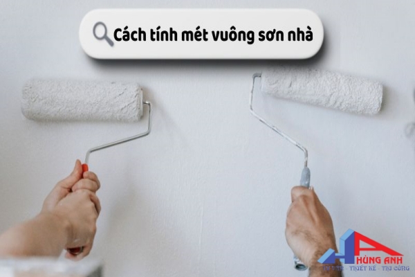 cách tính diện tích sơn tường theo m2 