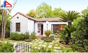 nhà ngang cấp 4 1 phòng ngủ nông thôn