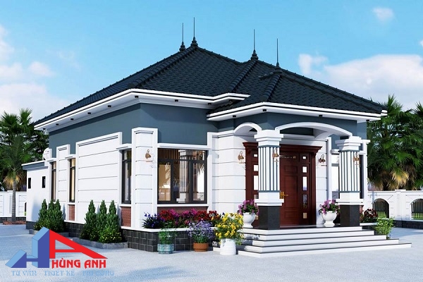 Mẫu nhà 3 gian hiện đại