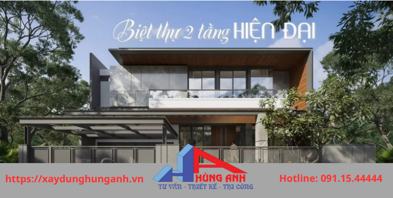 biệt thự 2 tầng