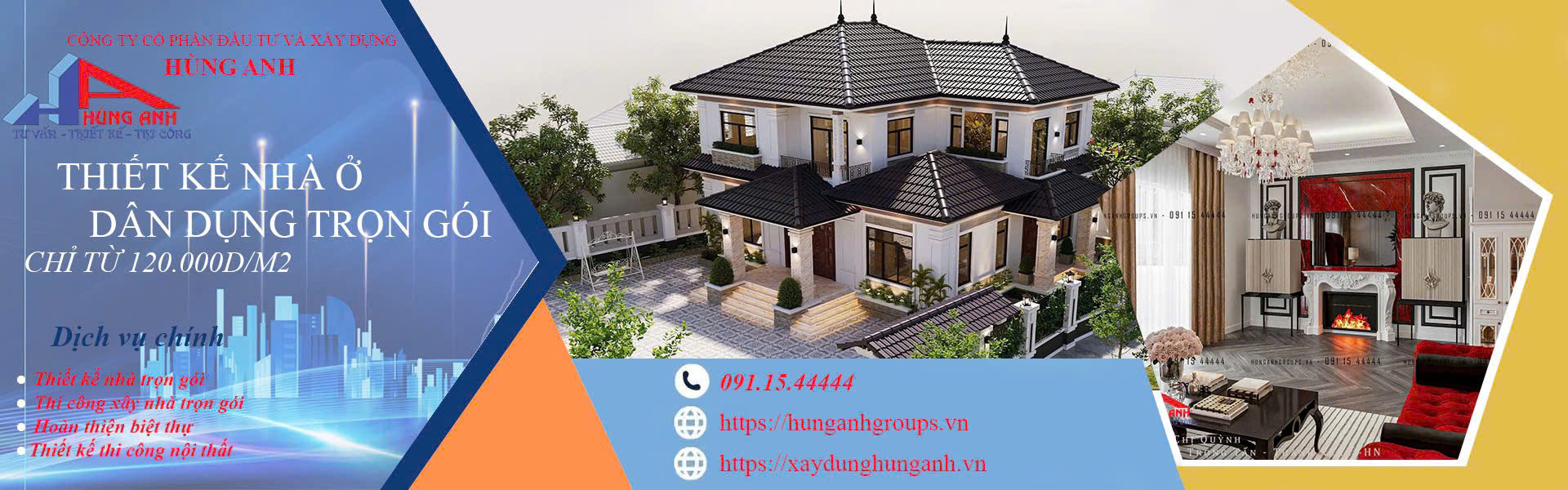 Thiết kế - thi công chung cư trọn gói