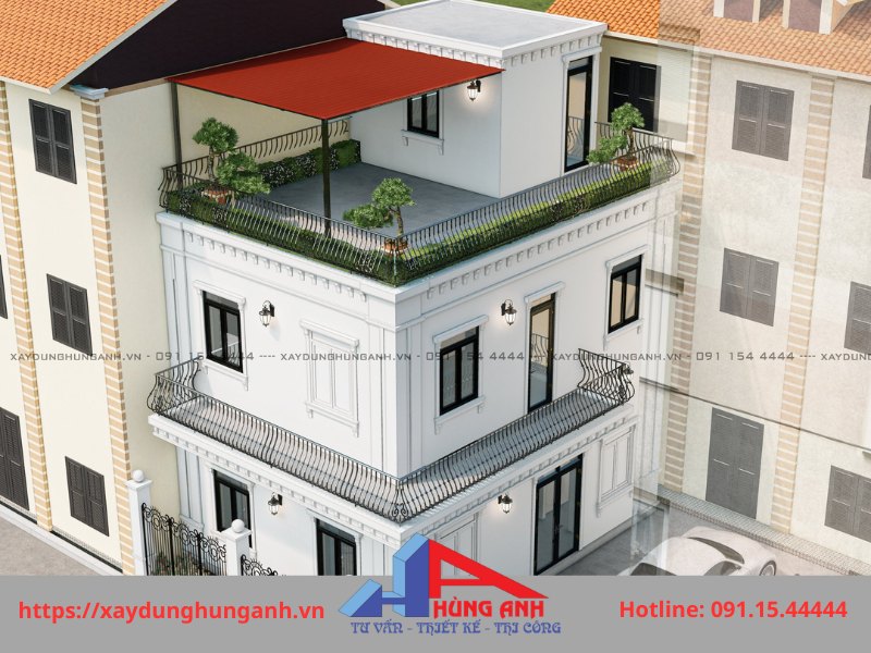 thiết kế nhà hùng anh