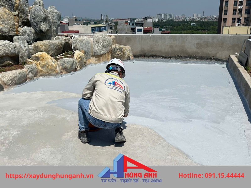 thợ thi công chống thấm