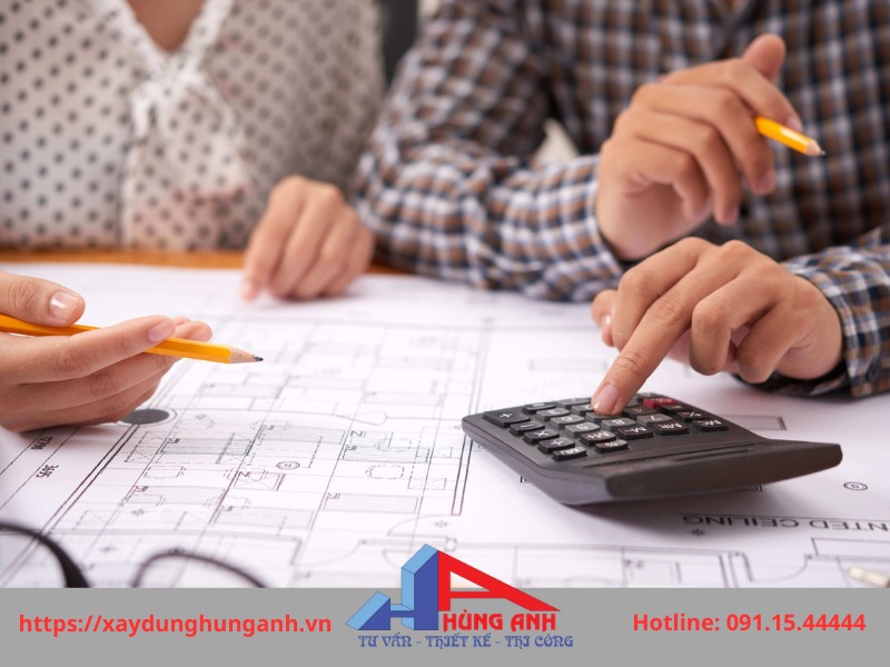 tính toán chi phí xây dựng
