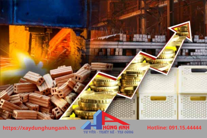 giá vật tư tăng