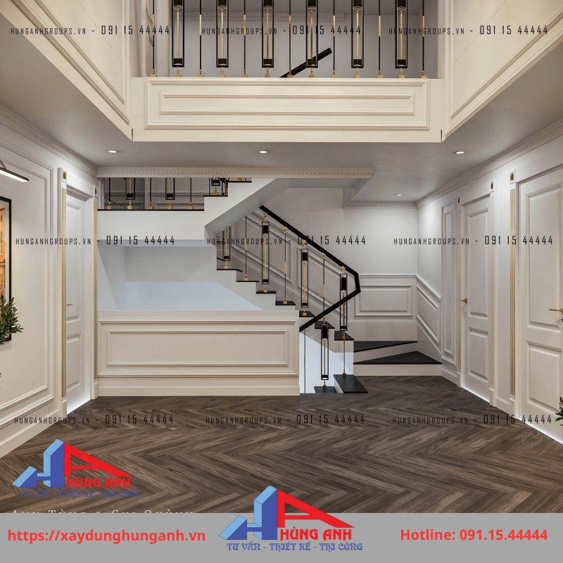 bố trí cầu thang