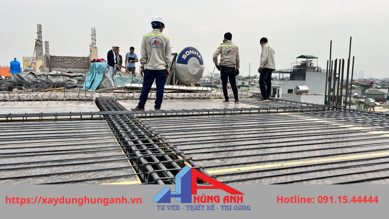 thi công xây nhà trọn gói hùng anh