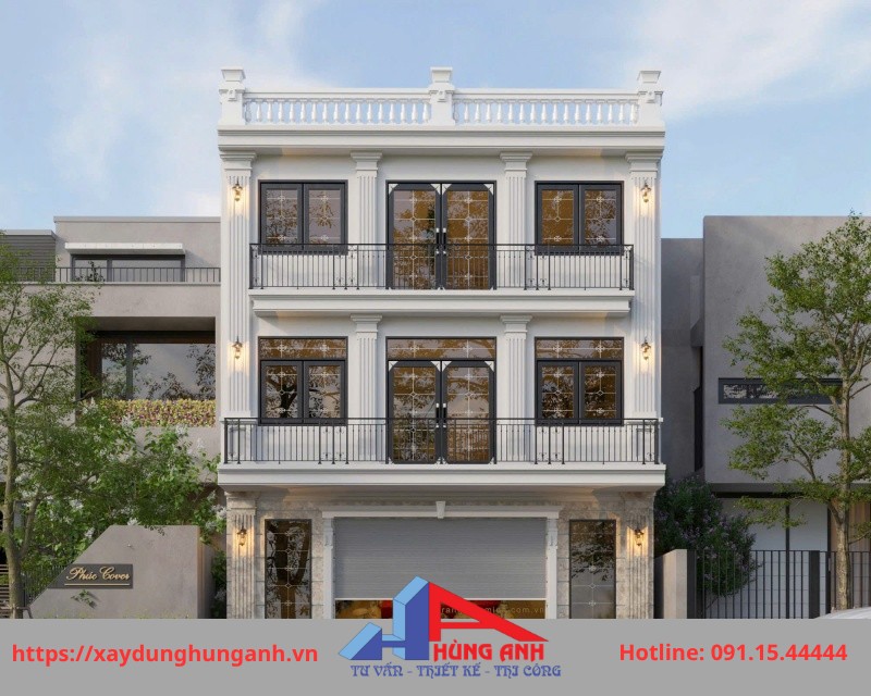 xây nhà 3 tầng trọn gói