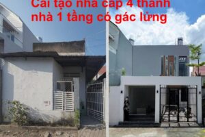 cải tạo nhà cấp 4 cũ siêu tiết kiệm