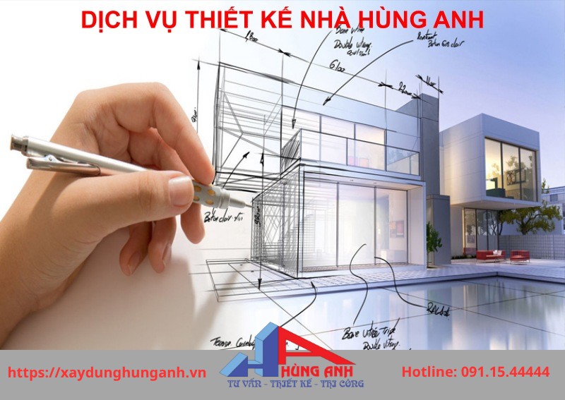dịch vụ thiết kế nhà trọn gói hùng anh
