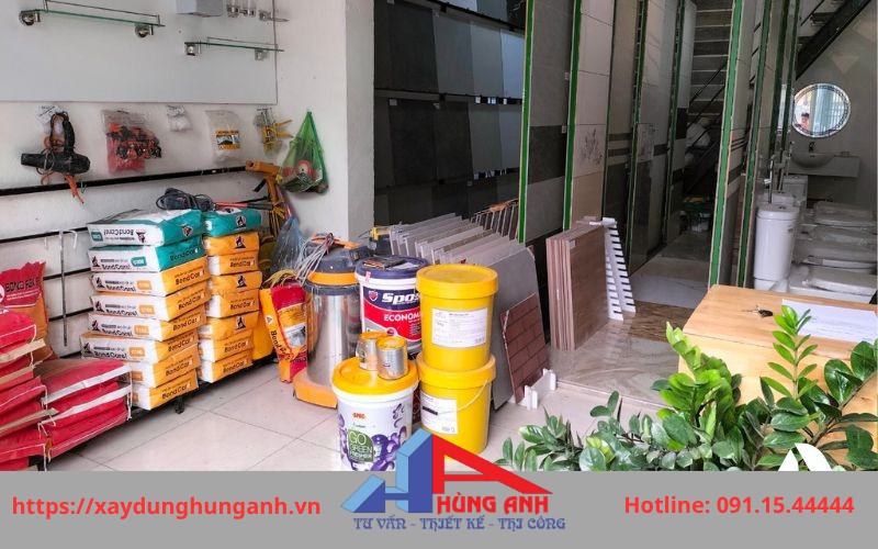 vật liệu hoàn thiện nhà